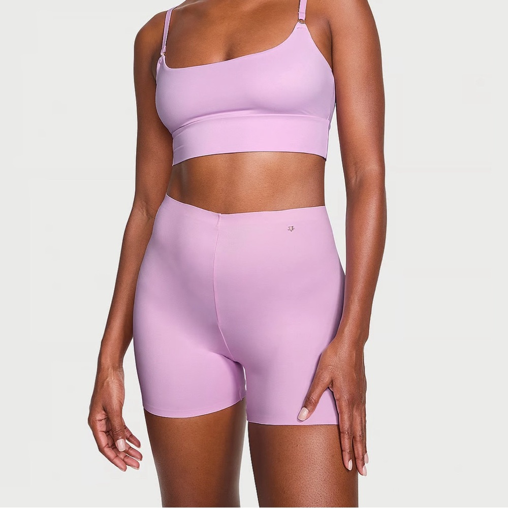 Lavender feathersoft bike shorts